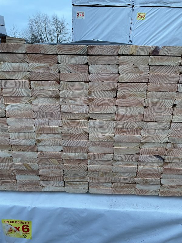 2X6 - 8' Select Douglas Fir Kiln Dried - Image 3