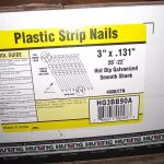 3" x .120 Hot Dipped Galvanized Ringshank nails