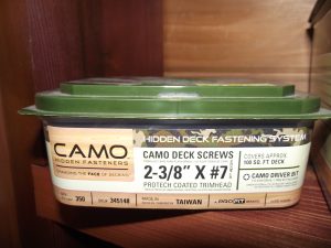 Camo 2 3/8" x #7 Deck Screws 350ct