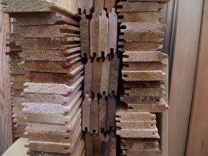 1 x 4 clear utility cedar  tng