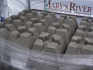12" Deck block pier block