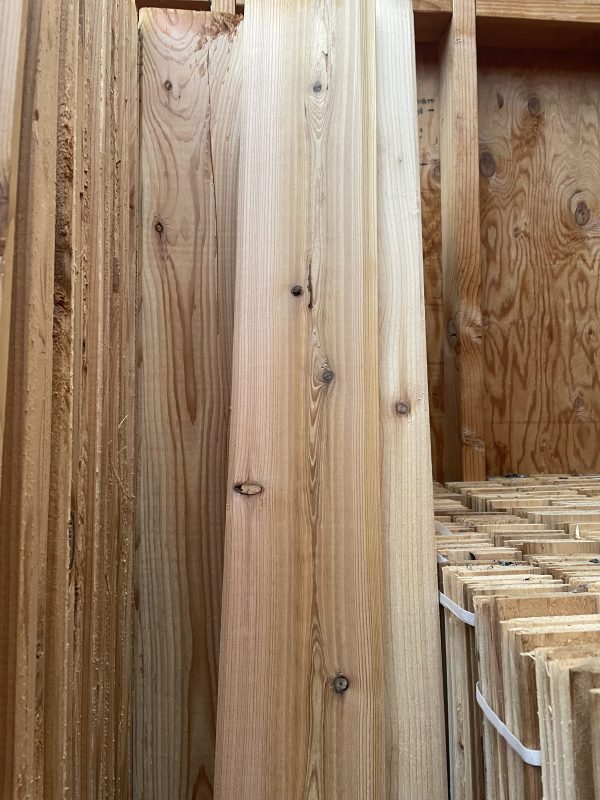 1X6-8' Western Red Cedar Utility Grade Tongue and Groove - Image 3