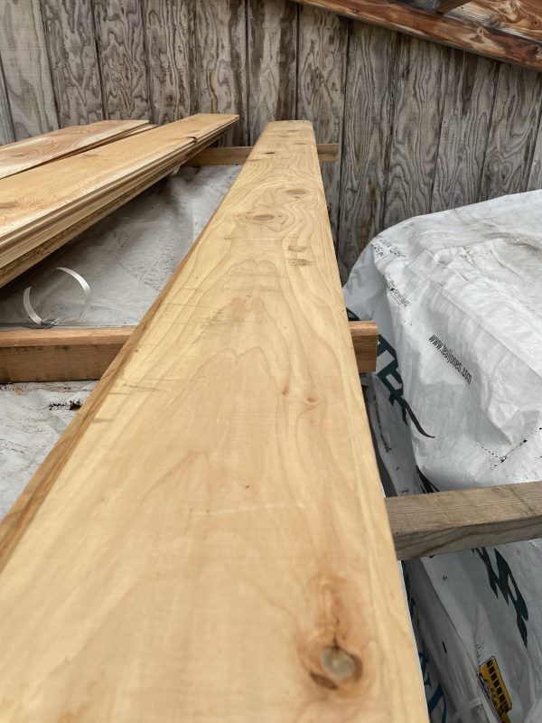 1X8-8' Western Red Cedar Utility Grade Tongue and Groove - Image 3