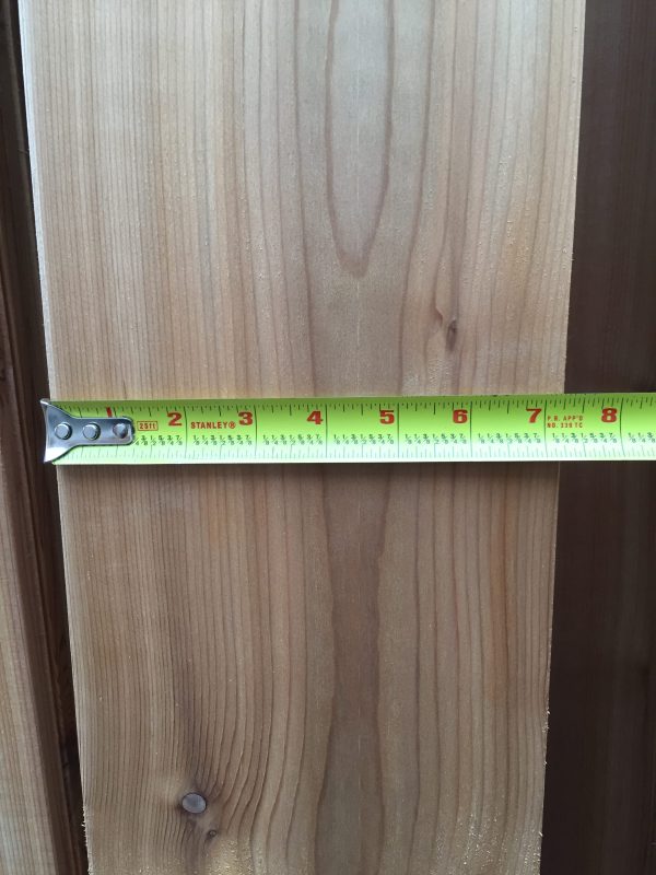 11/16" x 8"  Select Knotty Bevel Siding - Image 3