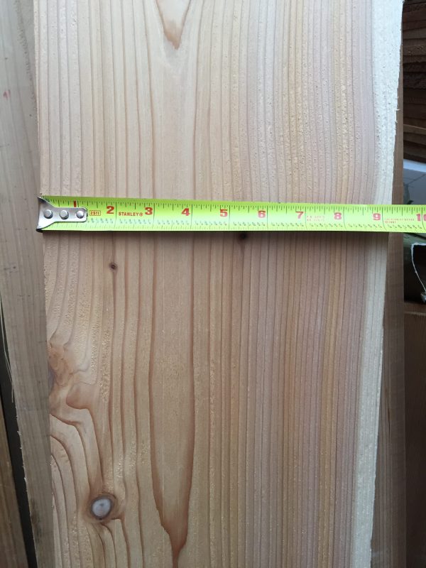 11/16" x 10" Select Knotty Bevel Siding - Image 2