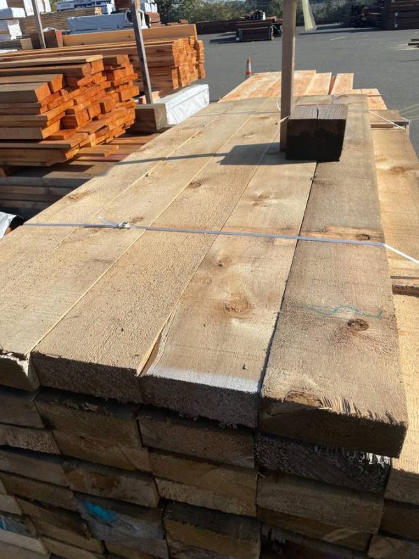 3"X7" Alaskan Yellow Cedar Appearance Rough - Image 2