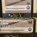 #10 x 3 1/2" Star Drive Bronze Ceramic Screws 1#