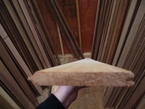 1/2 x 4 clear utility cedar  tng