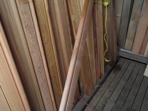 2x6 Cedar Keyhole Utility Handrail - Image 2