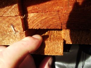 1x2 Appearance Grade Knotty Cedar - Image 2
