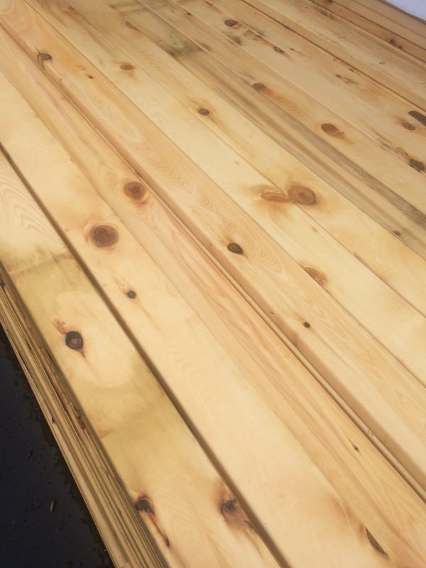 2X6 Alaskan yellow cedar smooth, Utility grade