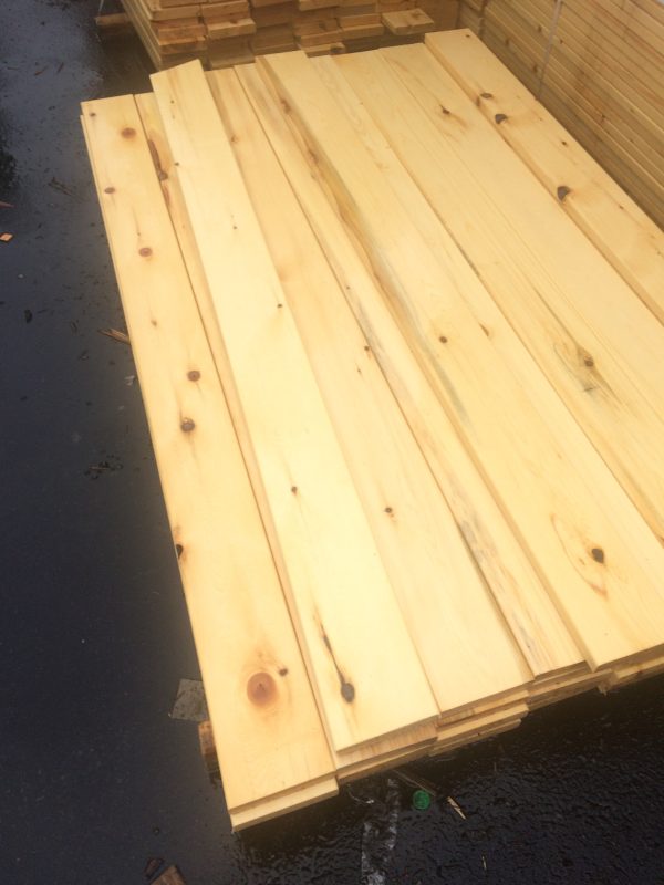 2X6 Alaskan yellow cedar smooth, Utility grade - Image 7