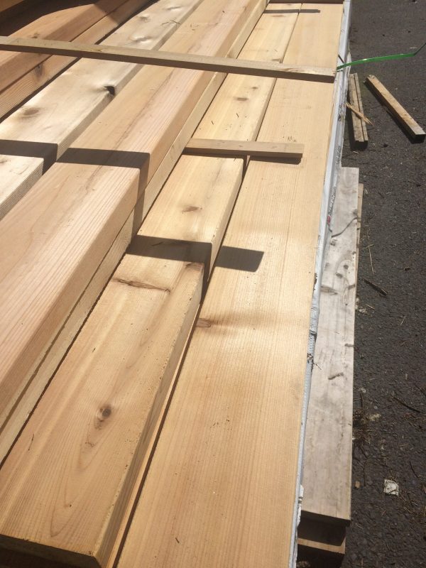 2x6 Western Red Cedar Select Knotty Kiln Dried Decking - Image 2