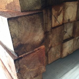 6"x6" #2 Knotty Appearance Grade, Rough Western Red Cedar - Image 7