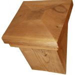 8x8 cedar post cap